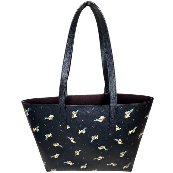 Coach Large Musical Penguin Leather Tote - Picture 2 of 7